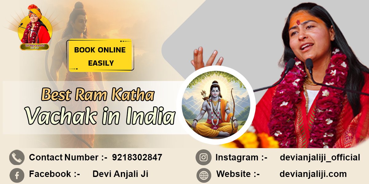 Best Ram Katha Vachak in India for Events & Puja